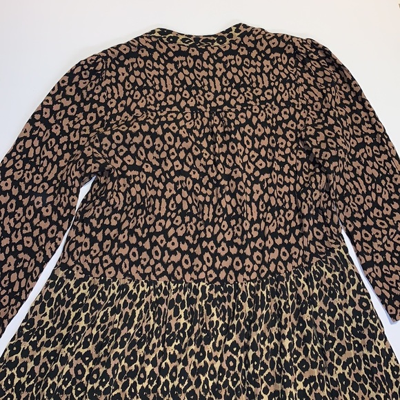 Anthropologie Maeve “Juno” Leopard Print Dress - Women’s Size Large - Picture 4 of 11